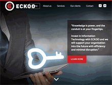 Tablet Screenshot of eckoo.com